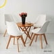 thumbnail image 3 of Set 4 Sillas acojinadas blanco M Elly Decor E-SACWH, 3 of 8