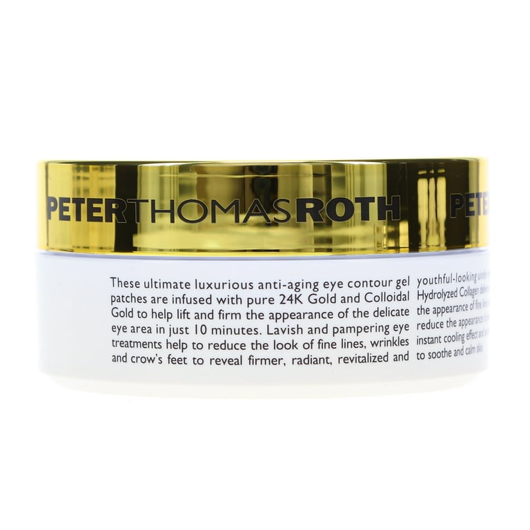 Peter Thomas Roth 24K Gold Pure Luxury Lift & Firm Hydra Gel Eye Patches 60  count