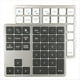 thumbnail image 1 of Teclado Numérico Bluetooth 2.4G Teclado Numérico Inalámbrico Ultrafino Teclado Numérico Recargable USB para IOS Android Ventana Negro, 1 of 5