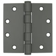 thumbnail image 2 of Commercial Grade Ball Bearing Hinge, 4-1/2 Inches, Square Corner, .134 Gauge, Polished Brass by Stone Harbor Hardware, 2 of 21