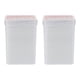 thumbnail image 1 of 2pcs Práctico Pegamento de pestañas Eliminación de almohadillas Salón Pegamento Botella Limpiando suministros (blanco), 1 of 5