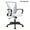 White, variant on YRLLENSDAN Mesh Office Chair with Wheels Conference Room Chair Mesh Computer Chair for Adults 250lb Rolling Desk Chair with Arms Study Chair Adjustable Height,Orange