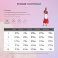 thumbnail image 7 of Haitryli Women's French Maid Dress Short Sleeve Satin Lapel Collar Lace Trim with Apron for Red M, 7 of 7