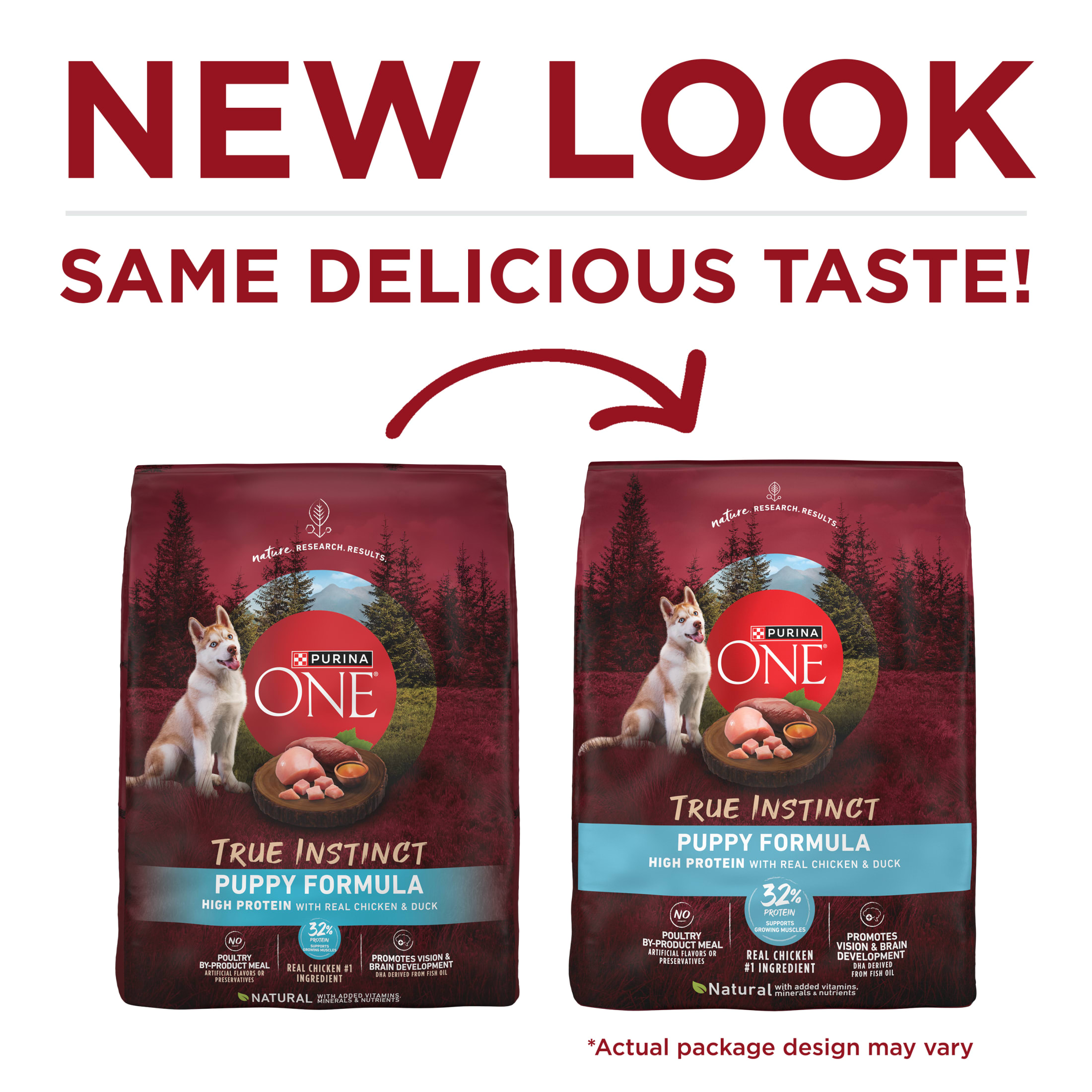 Purina ONE True Instinct Chicken and Duck High Protein Puppy Food photo 2
