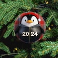 thumbnail image 5 of Christmas Ceramic Ornament 3D Cute Penguin 3" Ceramic Christmas Ornament Winter Holiday Decor&nbsp; Christmas Tree Ceramic Ornament Decoration for Family Friend, 5 of 5