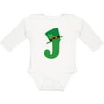 thumbnail image 3 of Inktastic Irish St Patricks Day Letter J Monogram Boys or Girls Long Sleeve Baby Bodysuit, 3 of 5