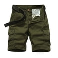 thumbnail image 2 of Mens Camo Cargo Shorts Wild Outdoor - Cotton Relaxed Fit Utility Multi-Pocket Shorts Design for Outdoor Wild Activities and Casual Daily Wear Army Green L, 2 of 5