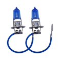 thumbnail image 1 of EeaseMX 2 bombillas halógenas de xenón para faros delanteros de coche H3, 100 W, 12 V, 6000 K, luz blanca - Cable de color aleatorio, 1 of 7