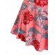 thumbnail image 4 of Tallas de transmisión de recorte de talla grande. Rosegal Camisetas sin mangas de talla grande, 4 of 5
