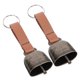 thumbnail image 1 of 2Pcs Bear Bell for Bear Deterrent Loud Bear Bell Emergency Bell for Hiking Biking Climbing, 1 of 4
