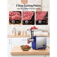 thumbnail image 3 of Picadora de Carne KEENSTAR 450W Acero Inoxidable para Embutidos, 3 of 7
