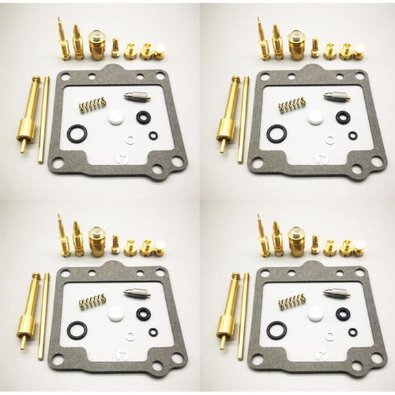 4-Set Carburetor Repair Kit for Kawasaki KZ1100A 1981-1983, KZ1100 A Sports Shaft 1982