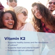 فيتامين K2 MK-4 من Superior Source، 500 ميكروجرام، 60 قرصًا سريع الذوبان، يدعم صحة العظام والشرايين والجهاز المناعي والقلب والأوعية الدموية، خالٍ من الكائنات المعدلة وراثيًا