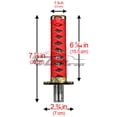 thumbnail image 3 of Samurai Sword Red Black Shift Knob Shifter Alloy Katana Adapters Universal 15cm, 3 of 9
