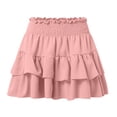 thumbnail image 5 of WILLBEST Pantalones Casuales de Mujer, Moda, Color Sólido, Pierna Ancha, Pantalones Cortos, Culottes Casuales para Uso Diario Chica, 5 of 5