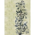 thumbnail image 2 of Cartissi 19x24 Black Ornate Wood Framed with Double Matting Museum Art Print Titled - Chinoiserie 2 Tan I, 2 of 4