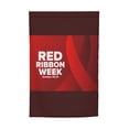 thumbnail image 7 of Red Ribbon Week Awareness Garden Flag Decoration Yard Farmhouse Double Sided Holiday Party Outdoor Camping Decor Flags 12x18in, 7 of 7