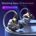 thumbnail image 4 of Auriculares intrauditivos con cable para juegos de graves, auriculares para ordenador, teléfono móvil, venta al por mayor, control por cable con micrófono, 4 of 5
