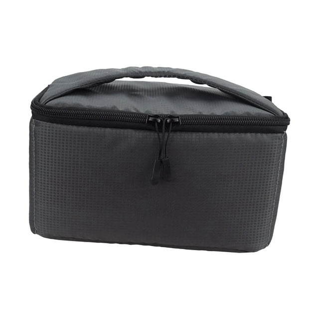 Youkk Sac de Rangement Portable Résistant à l'Eau pour Moulinet de Pêche Sac de Rangement Orange Gris Foncé