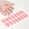 thumbnail image 1 of Pegatinas de parche de uñas de Gel semicurado con purpurina para lámpara UV, tiras de esmalte de Gel curado, envolturas de uñas de cubierta completa, calcomanías de manicura, 16 puntas, 1 of 7