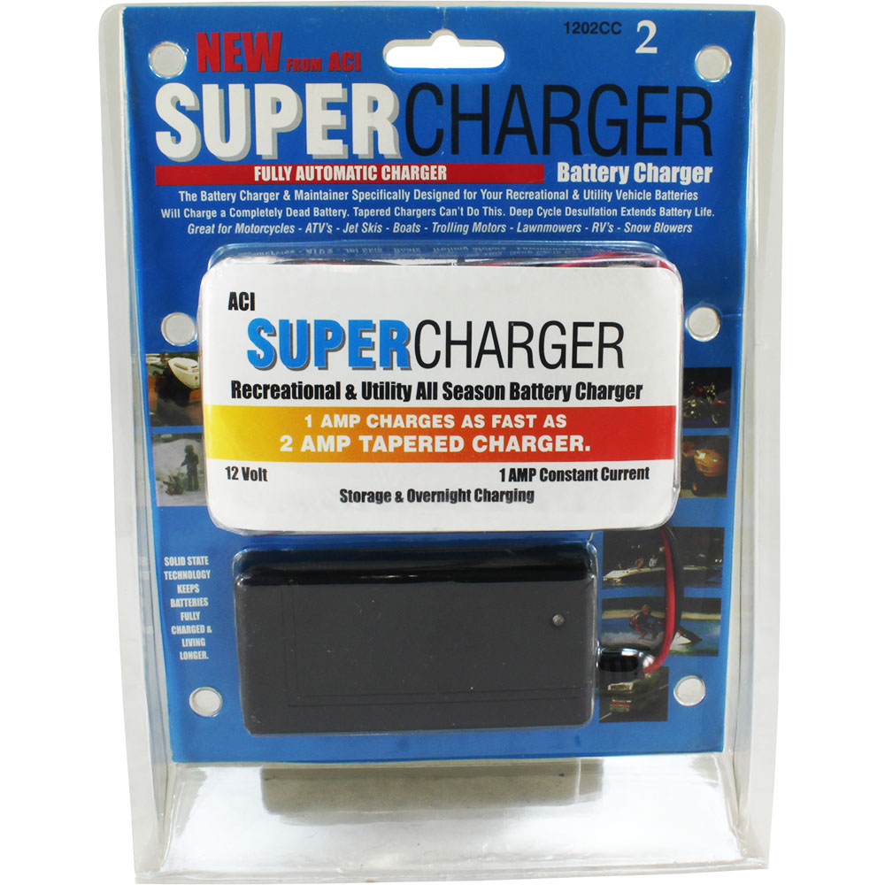 Battery Charger 12 VOLT plus SUPERCHARGER 12 V 1 Amp