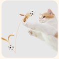 thumbnail image 4 of Methold Juguete interactivo para mascotas de 3 piezas, divertido salto con pelota y plumas, suministros para la relajación de gatos Juguetes para gatos, 4 of 6
