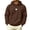 Brown, variant on Turilly Hoodies Men Mid Weight Fleece Hoodie With Front Pocket Soft Casual Pullover Top