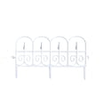 thumbnail image 2 of Cadancy Garden Fence Outdoor Border Edging Decorative Metal Fencing Panels for Yard Landscape Patio Flower Bed Barrier Lawn Pathway Walkway Driveway Decor Easy Install, 2 of 7
