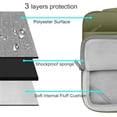 thumbnail image 3 of MOSISO Compatible with MacBook Air 13 inch / 13.6 inch Case for M5 A3449 / M4 A3240 / M3 A3113 / M2 A2681 (2022–2026),5-in-1 Set Hard Shell Protective Cover Set, 3 of 7