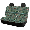thumbnail image 2 of Uourmeti Automotive Vehicle Cushion Easy to Install Polyester, Compatible with Car Interior Auto Seats, for Cars Trucks, Horse Silhouettes Geometric Pattern, 2 of 10