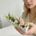 thumbnail image 3 of mdesiwst Miniature Raised Garden Bed Figurine Mini Flower Fence Planter Box Model 1/12 Scale Dollhouse Fairy Garden Decoration Accessories, 3 of 8