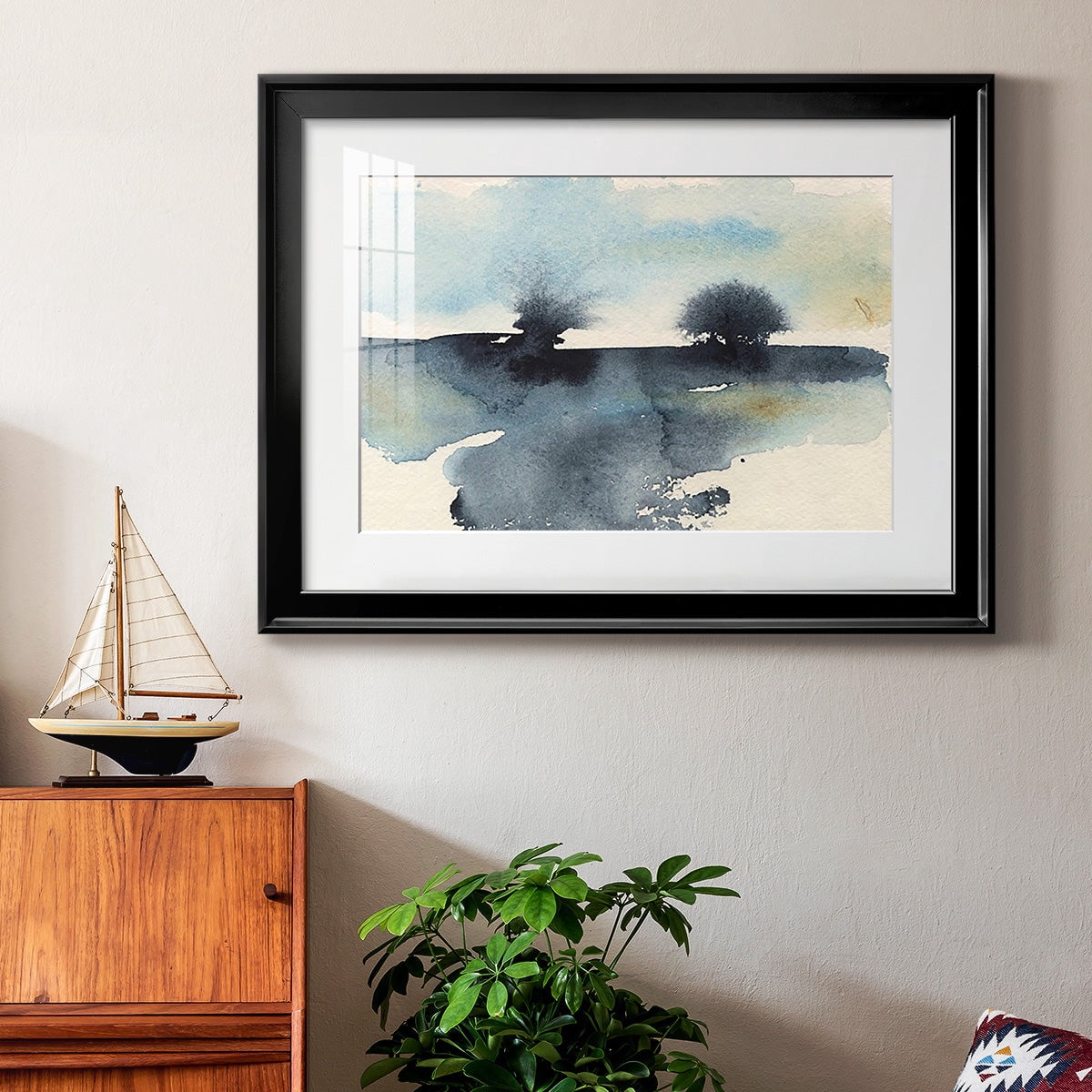 Upheval I Premium Framed Print - Ready to Hang