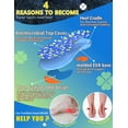 thumbnail image 6 of Trustfeet Over-Pronation Orthotic Insoles,Plantar Fasciitis Arch Support Inserts for Foot Pain Relief,Thin Shoe Insoles for Flat Feet,Women Men Everyday Use Insoles for Walking,Standing-XL, 6 of 6