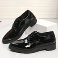thumbnail image 2 of Mostsola Mens Dress Shoes Patent Leather Oxford Formal Business Casual Shoes Tuxedo Derby Shoes, 2 of 8