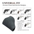 thumbnail image 4 of Funda de piel de vaca para revólver, compatible con la mayoría de revólveres con armazón J - Funda para pistola Ruger SP101 LCR/Smith, 4 of 5