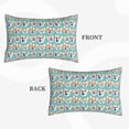 thumbnail image 4 of Bixox Cute Corgi Head Printed Pillow Protector,Super Soft Ideal for Home,Guests,Rentals - 20"x30", 4 of 8