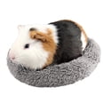 thumbnail image 1 of Hamster Bed Round Shape Plush Soft Warm Guinea Pig Bed Small Animal Sleep Mat, 1 of 7