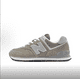 thumbnail image 1 of Zapatos New Balance NB 574, estilo retro, letras, con cordones, unisex, color gris, 1 of 5