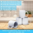 thumbnail image 2 of ProSub 11oz Premium AAA Ceramic White Sublimation Mug Blank, 2 of 8