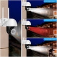 thumbnail image 2 of Cámara IP PTZ de 5MP para exteriores, seguimiento automático, Zoom Digital 4X, CCTV de seguridad en la nube de 3MP, detección humana por Ia, cámara inalámbrica P2P, 2 of 3