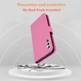 thumbnail image 5 of for Samsung Galaxy A34 5G Wallet Case for Women, Glitter Bling Diamond PU Leather Folio Cover with Card Slot Wrist Strap Built-in Kickstand Protective Case for Samsung Galaxy A34 5G Owl Pink, 5 of 16
