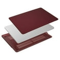 thumbnail image 3 of Mosiso MacBook Pro 15 Case 2017 & 2016 Release A1707, Plastic Hard Case Shell Cover with Screen Protector for Newest Macbook Pro 15 Inch with Touch Bar and Touch ID, Marsala Red, 3 of 5
