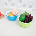 thumbnail image 2 of Creative Multi-Functional Double-Layer Drainage Basket, Plastic Vegetable Washing Basket, Vegetable And Fruit Drainage Storage B, 2 of 5