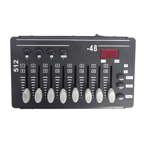 Miniature Dmx512 Light Controller With Built In Light Scene For Nightclubs