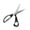 Black - 3mm, variant on Stainless Steel Zig Zag Scissors,3/5/7mm Serrated, 9.1" Fabric Scissors with Serrated Teeth for Sewing Dressmaking & DIY Projects