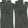 thumbnail image 2 of Outils de Maison Gants de Compression Gants de Compression Tunnel Carpien Rhumatoïde Tissu Respirant et Design Doigt Ouvert Hommes Femmes Gris, 2 of 6