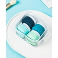 thumbnail image 5 of Micebay Travel Containers for Toiletries 4 Pack, TSA Approved Travel Size Toiletries, Portable Size Containers, With Clear Bag Leak Proof Silicone Jars, Essentials Creams Jars Carrying Small Items, 5 of 16