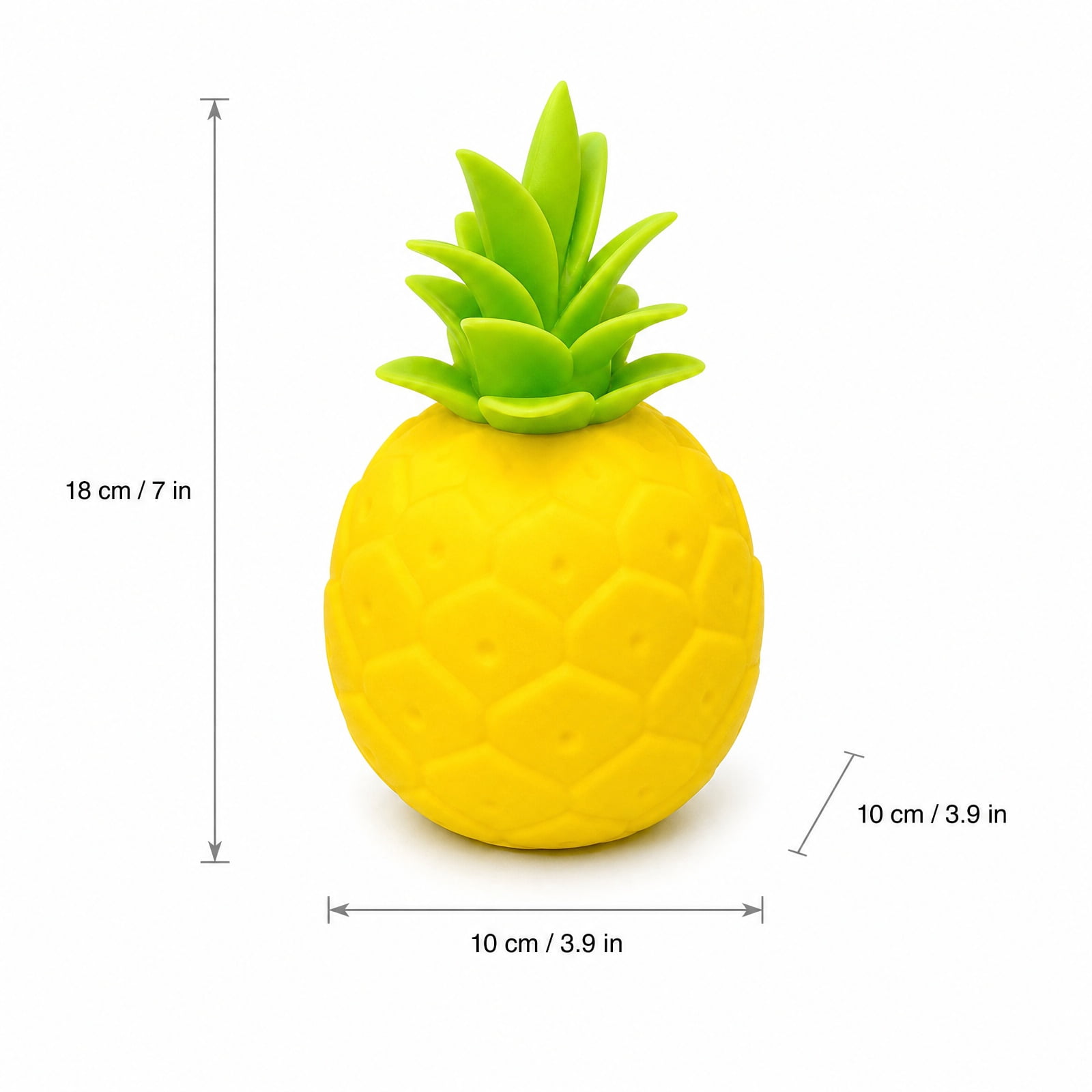 Jumbo Pineapple Squishy Toys in Display Box - Ultra Soft Slow