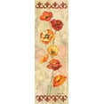 thumbnail image 2 of Gorham, Gregory 13x32 Gold Ornate Wood Framed with Double Matting Museum Art Print Titled - Scarlet Poppies II, 2 of 4