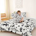thumbnail image 4 of Homewish Wild West Cowboy Full Size Comforter Sets,Desert Plant Cactus Bedding Comforter Set,Beige,Light Gray Reversible,3pcs,1 Comforter and 2 Pillowcases, 4 of 7